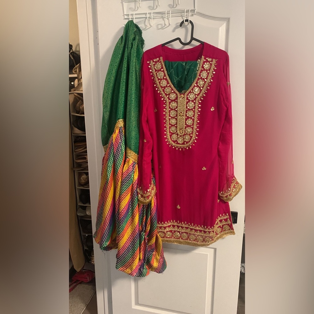 Custom made shalwar kameez